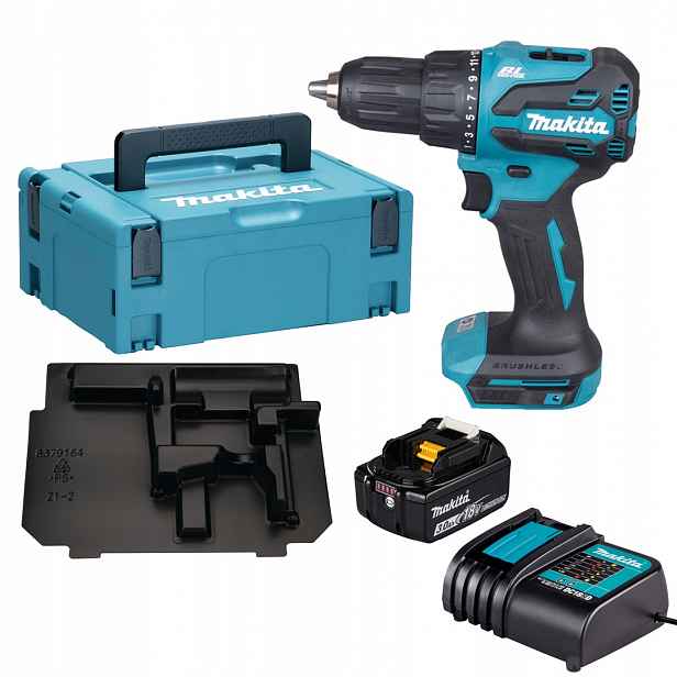 Makita DHP490SF1J Aku Vrtačka Příklepový 18V 65Nm Makita