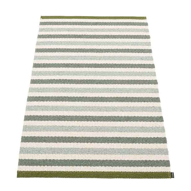 Zeleno-krémový vnitřní a venkovní koberec 70x120 cm Teo Sage – Pappelina