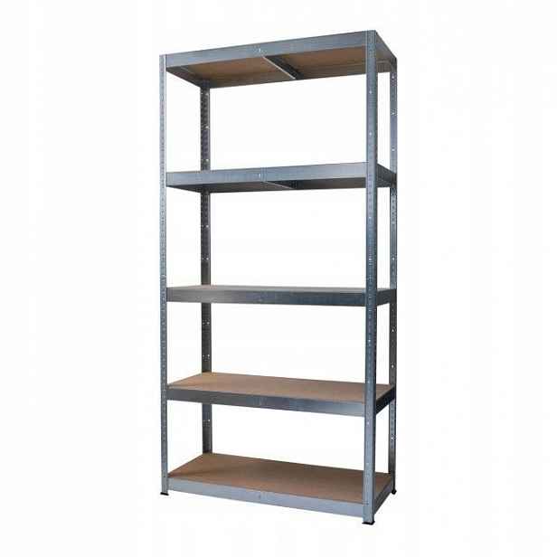 Kovový skladový regál Metalkas 179 x 80 x 40 cm max 200 kg na polici