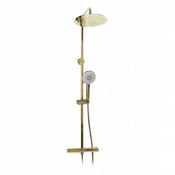 Sprchová baterie 150 mm s termostatem Vincent L.gold Gold (REA-P8005) /sm/