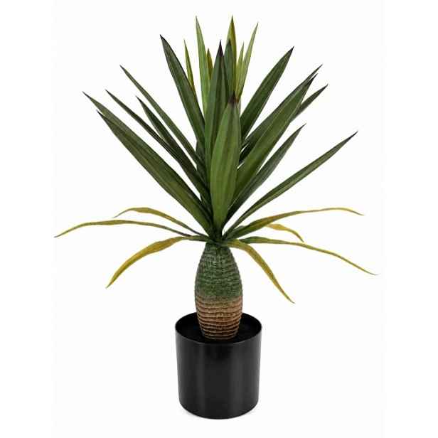 Umělá rostlina juka 65 cm pro dům, kancelář, galerii, recepci, restauraci