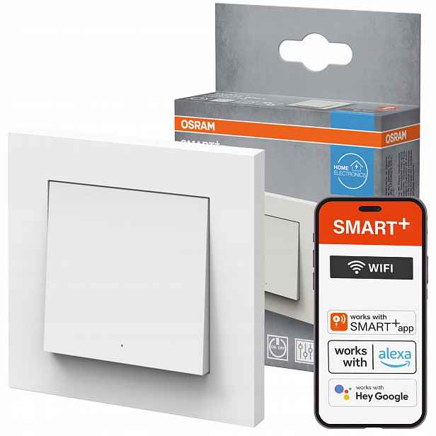 Vypínač Nástěnný Jednoduchý Programovatelný Inteligentní Smart WiFi