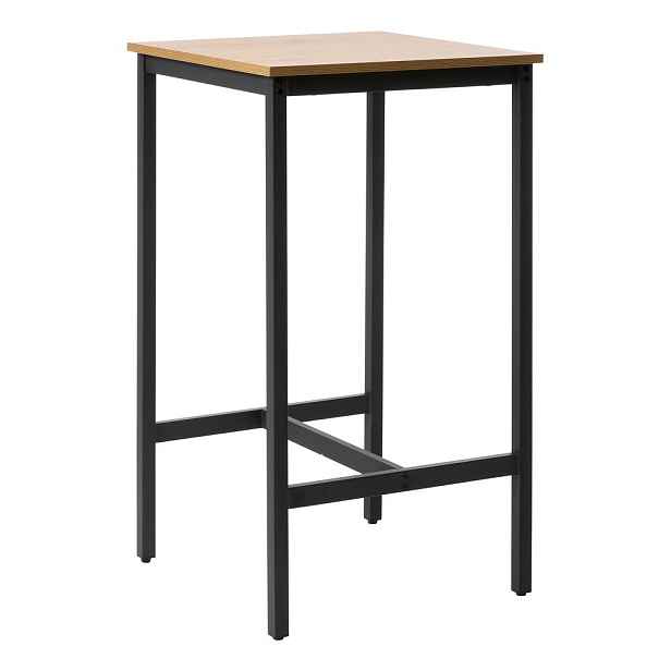 Barový stůl v dekoru dubu 60x60 cm Cesura – Unique Furniture