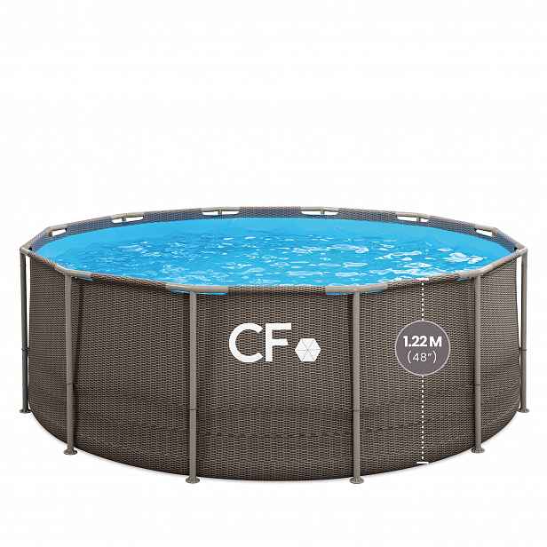 Bazén CF FRAME ratan - 366 x 122 cm