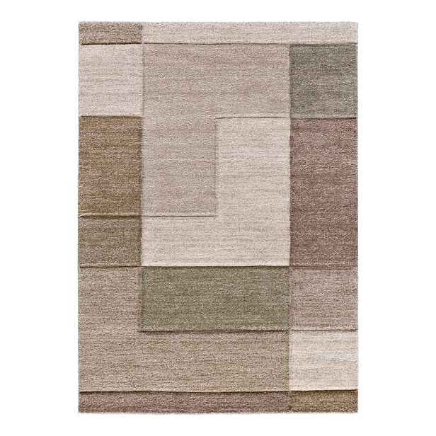 Khaki/béžový koberec 80x120 cm Teva – Universal