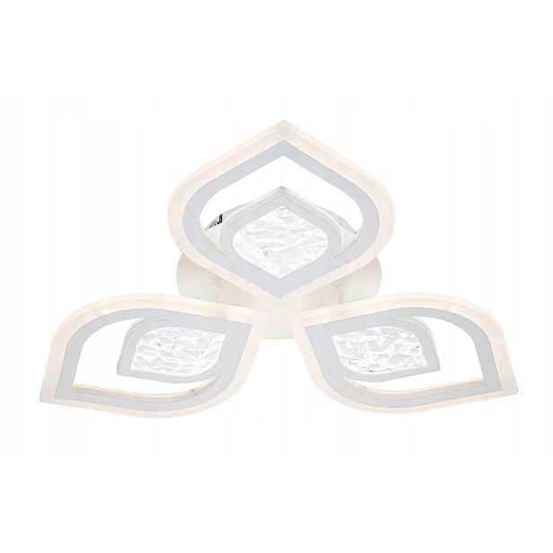 Led Lustr Stropní Svítidlo Stropní Svítidlo 96W Ø595 Dálkový Ovladač 3 Barvy Vargo DL1176