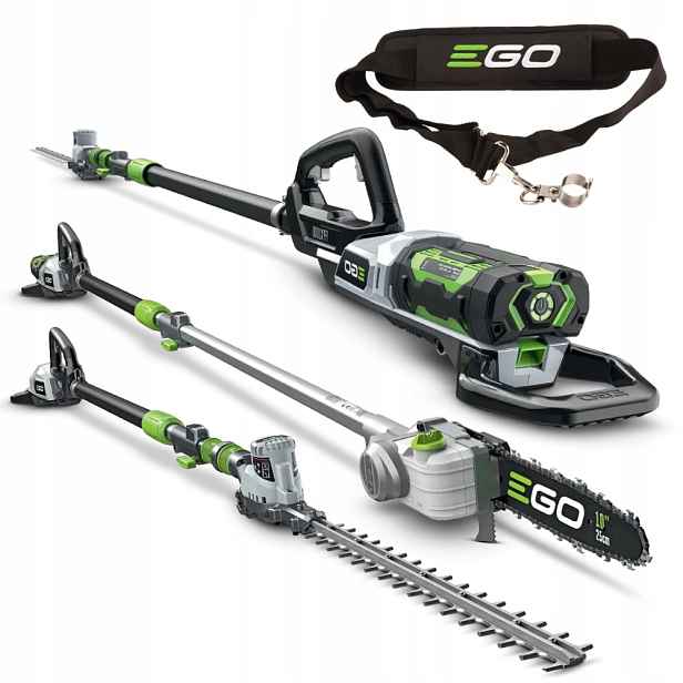 Sada Ego Power+ Pro X PPCX1000 56V, výložník, pila, nůžky na živý plot