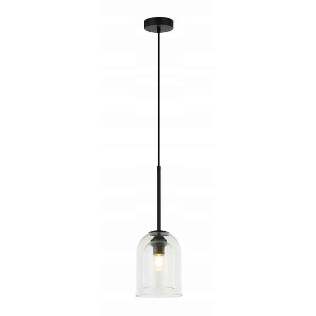 Závěsná lampa Elaris transparentní 1xE27
