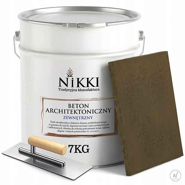 Architektonický fasádní beton 5 m2 7 kg Khaki Tmavý Paca