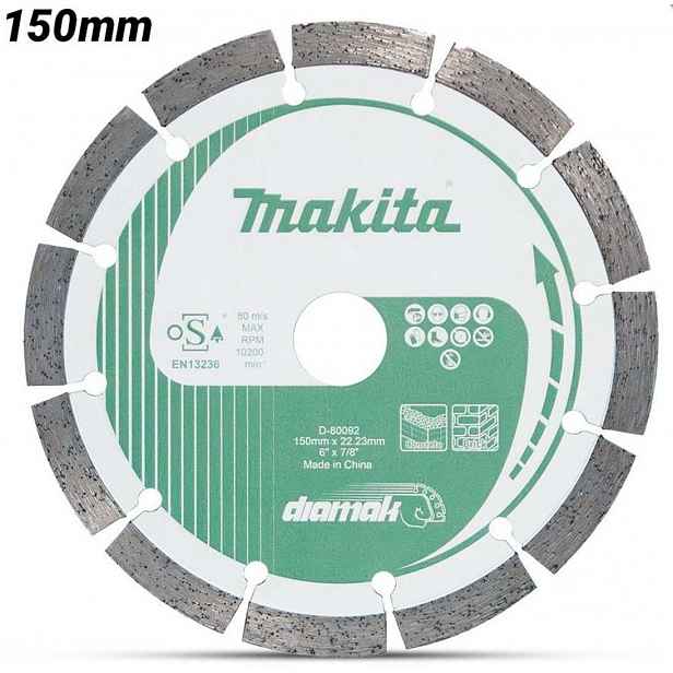 Makita - Diamantový řezný kotouč na beton 150x22,23 mm D-80092
