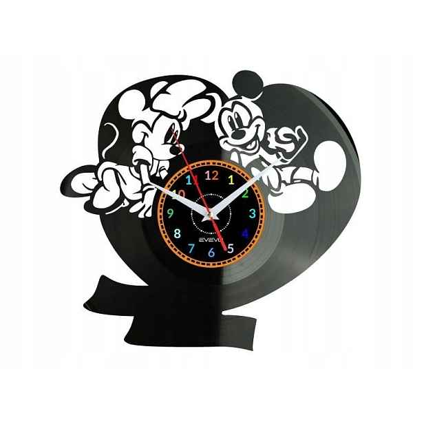 Mickey And Minnie Mouse Nápad na Dárek Nástěnná Dekorace z vinylové desky
