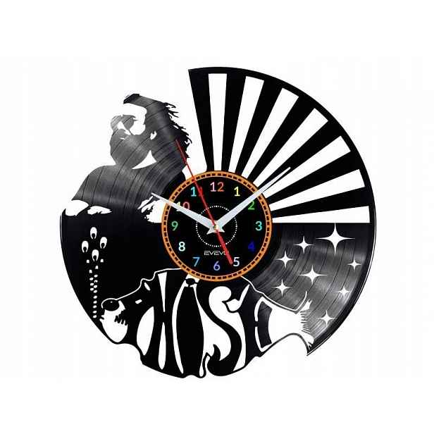 Phish Dárek Originální dekorace do domu Hodiny z vinylové desky