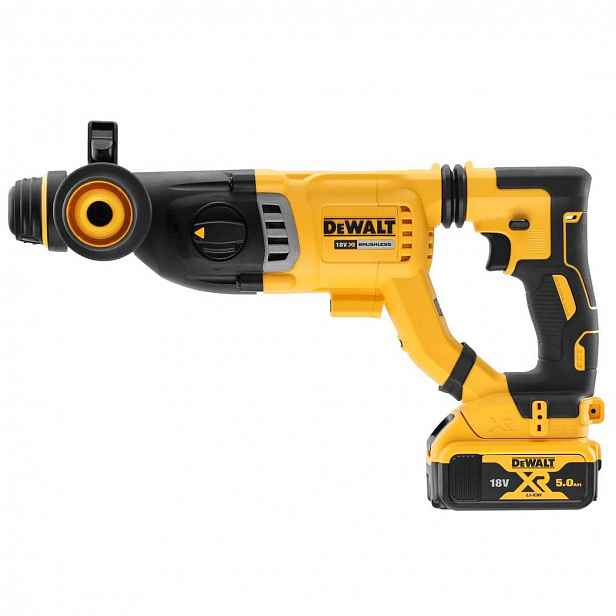 DeWALT - 18V AKU kombinované kladivo, 1x aku 5,0 Ah XR, nabíječka DCH263P1