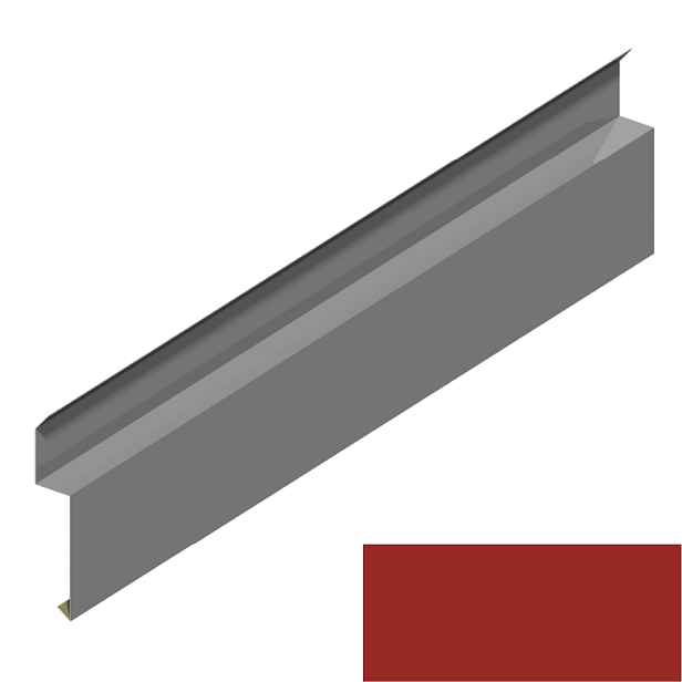 Dilatační lišta RS138A-90 SP 25 RAL 3000 červená