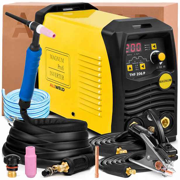 Invertorová Svářečka Magnum Thf 206P 230V 200A Tig Hf Puls Mma Spot Bodová