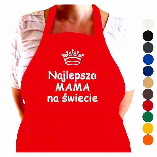 Kuchyňská Zástěra Pro Maminku Dárek K Svátek Matek Matky Tchyně S Nápisem