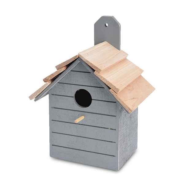ProGarden Budka pro ptáky HOME šedá