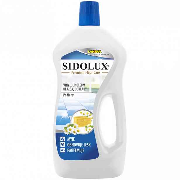 Sidolux Premium Floor Care Vinyl Linoleum Dlažba Obklady Marseilsské mýdlo 1 l