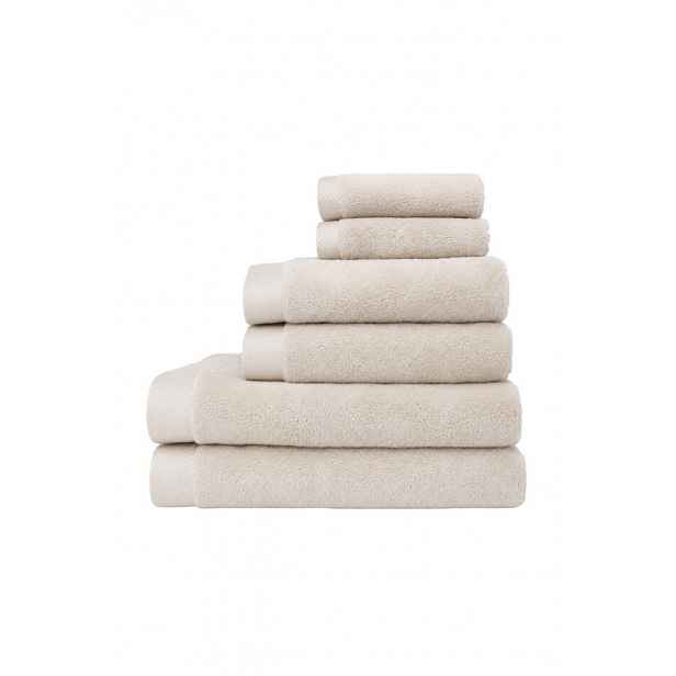 Výhodná sada ručníků a osušek MICRO COTTON, 6 ks Světle béžová