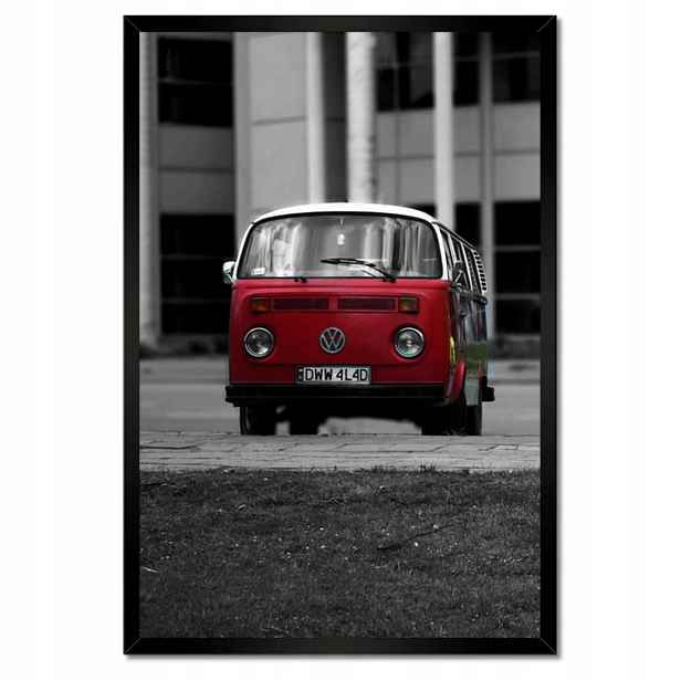 Plakáty v rámu 40x60 Červený Vw