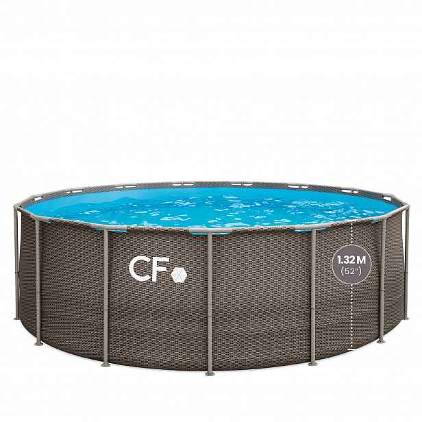 Bazén CF FRAME ratan - 457 x 132 cm