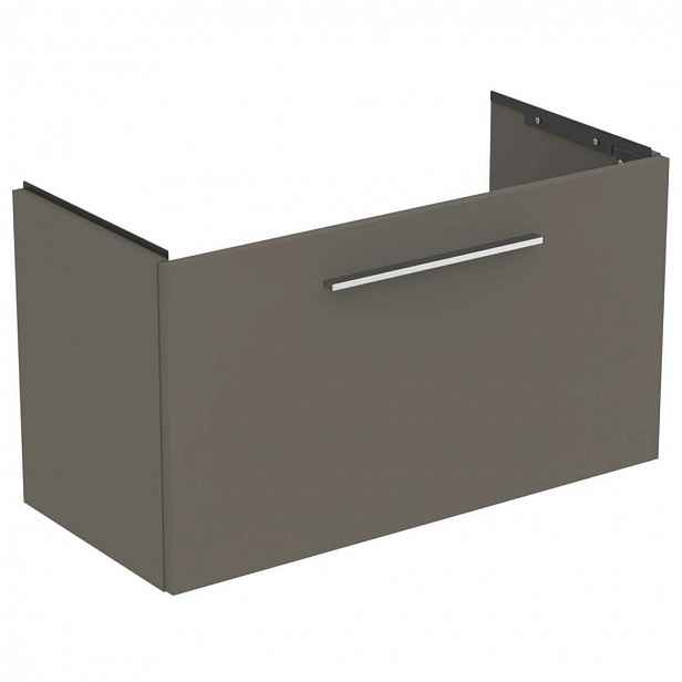 Ideal Standard i.Life S - Skříňka pod umyvadlo, 80x38x44 cm, šedý matný křemen T5294NG