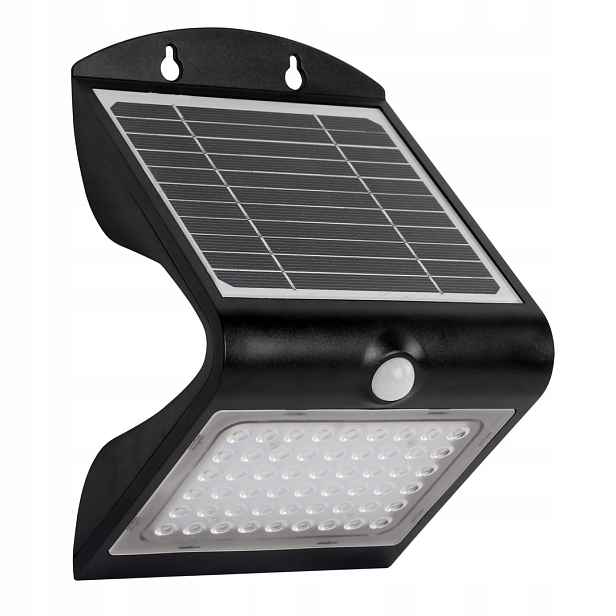 Solární nástěnné svítidlo Butterfly 3,2W Černé zahradní Eko-light Neutrální bílá 4000K