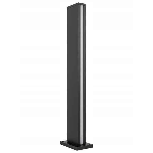 Zahradní Lampa Slit Led černá 12W IP54 3000K 70 cm venkovní stojící IP54
