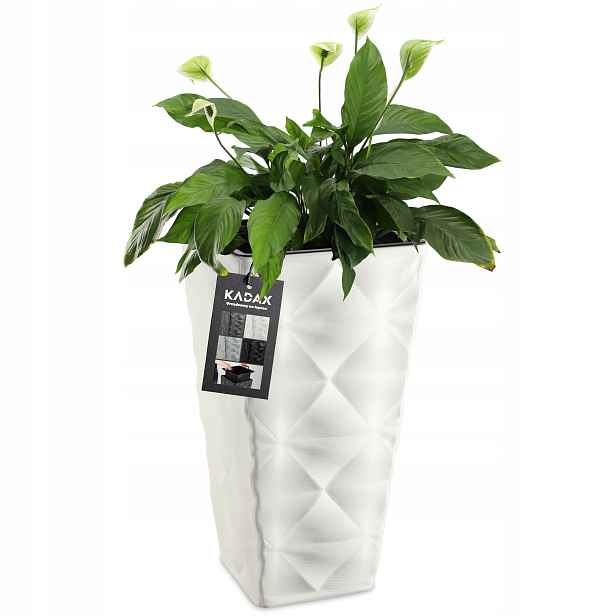 Květináč Vklad Obal Květiny Bílá 56cm