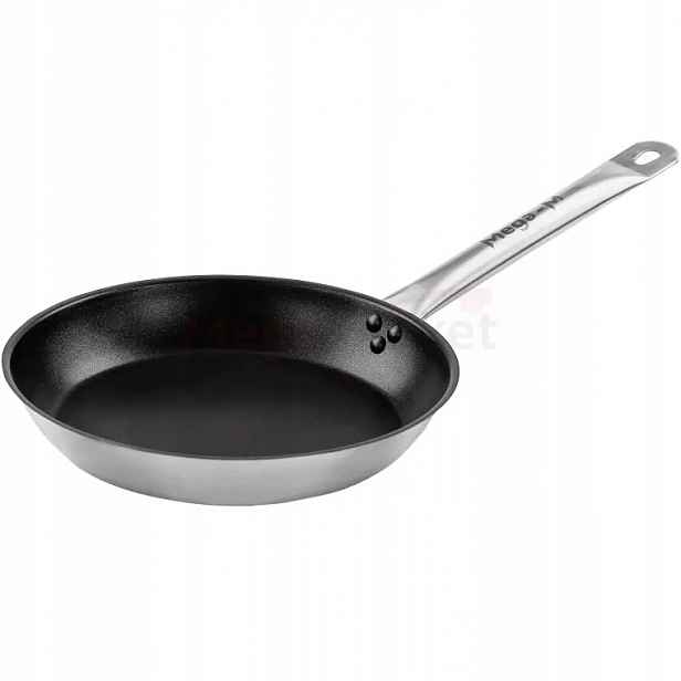 Nepřilnavá indukční pánev 28 cm z nerezové oceli Mega-M