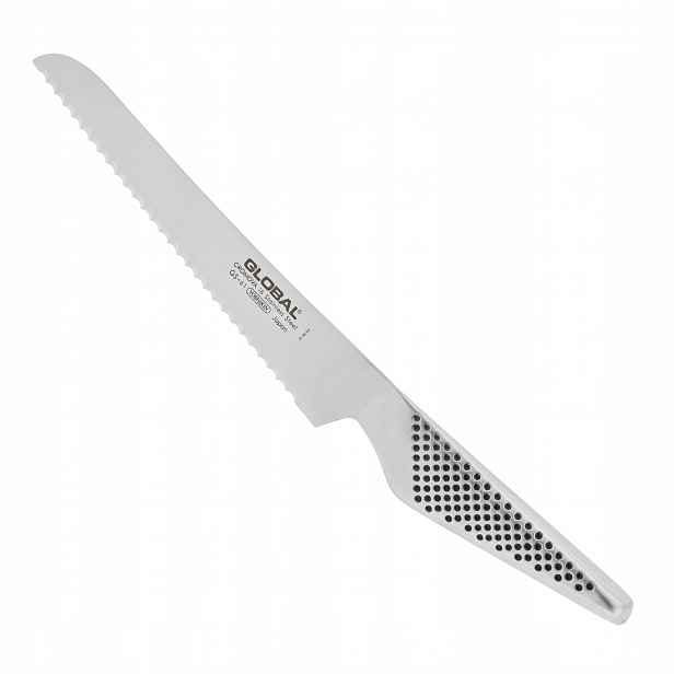 Nůž na rohlíky a sendviče Global GS-61 16 cm zoubkovaný Cromova 18