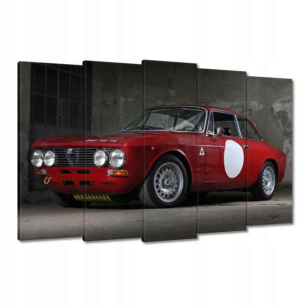 Obrazy 150x95 Červená Alfa Romeo