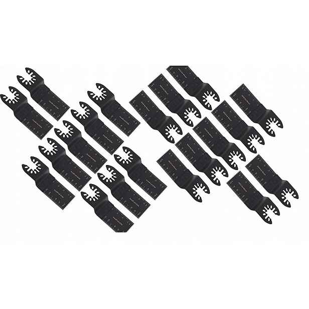 20X Pilové Listy 35 MM Multifunkční Ocel Vysokohlíková Pvc Dřevo