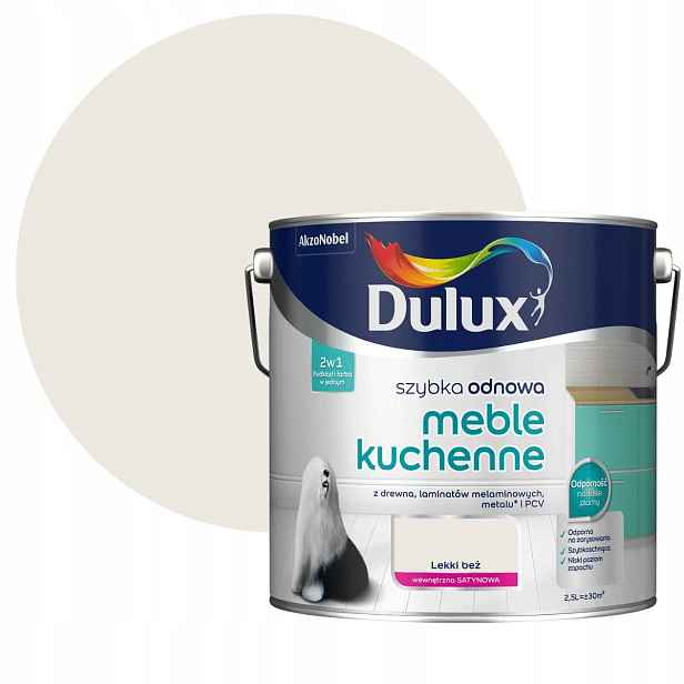 Dulux Rychlá Obnova Kuchyňský nábytek Lehký Béžový 2,5L