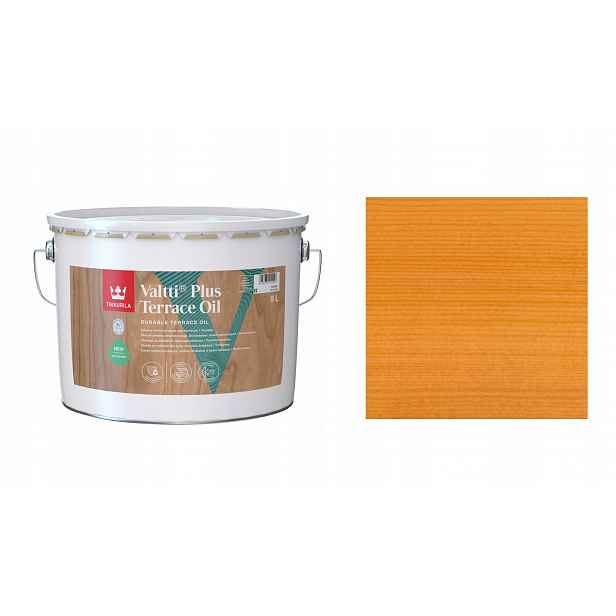 Tikkurila Valtti Plus Terrace Oil 9L 5054 Kantarelli Olej Na Terasy