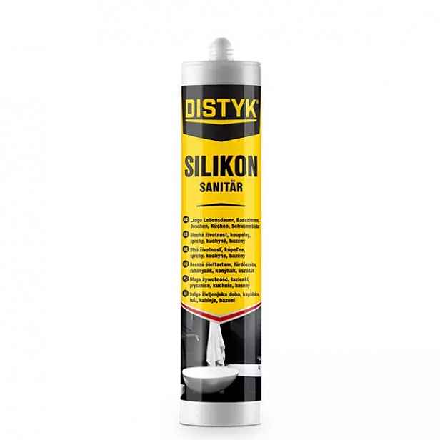 Den Braven Sanitární silikon DISTYK Line 280 ml transparentní