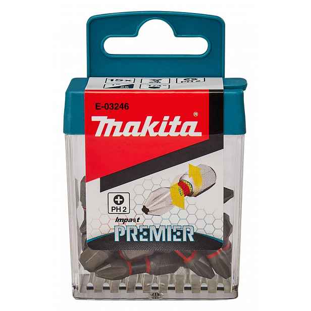 Makita - Sada bitů PH2, 15 ks E-03246