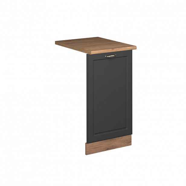Vicco ČELNÍ PANEL MYČKY Fame-Line Antracitově zlatý 45 cm , PD Dub