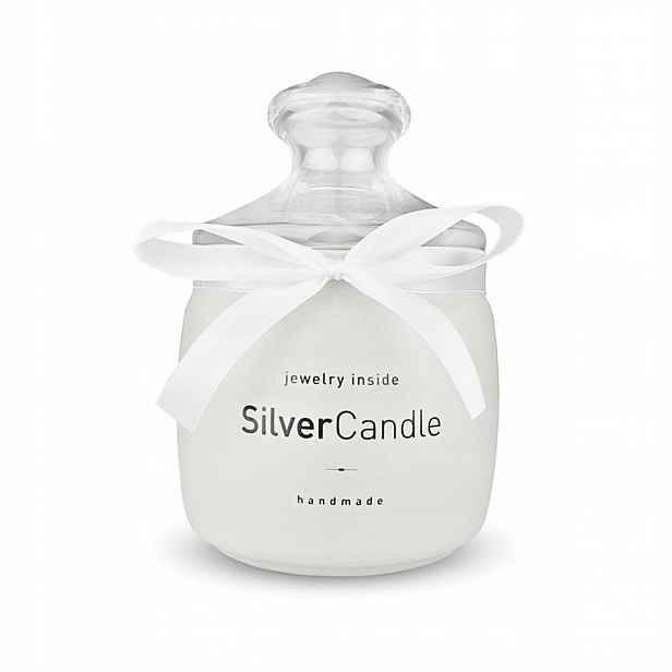 Vonná Svíčka Silver Candle Hand Made Vanilla Dream Šperky Náušnice