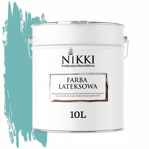 Barva Tyrkysová Barva H1441 10L Hluboká Matná Na Stěny