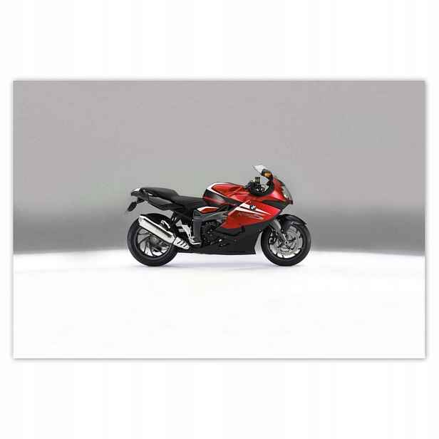 Plakáty 185x125 Červené Bmw Závodník