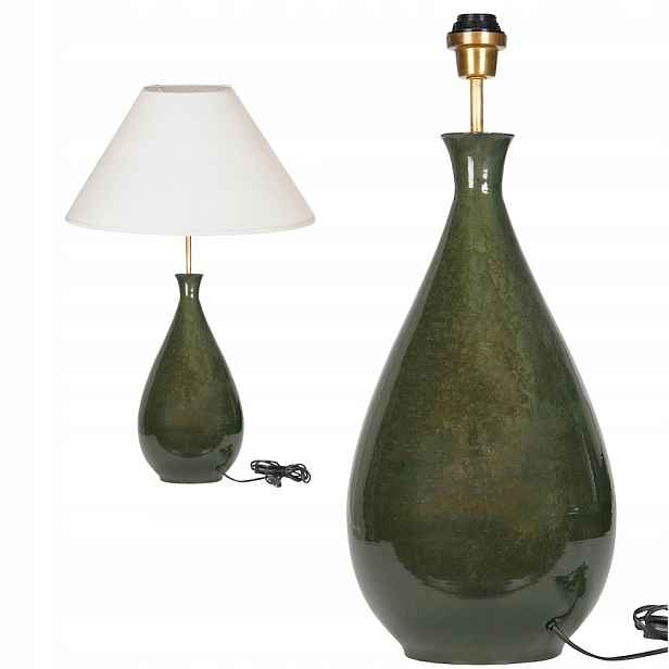 Stolní Lampa Noční E27 Zelená Podlahová 60 cm do obývacího pokoje