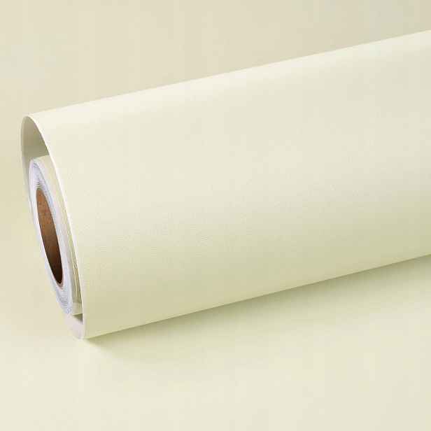 Samolepicí tapeta na zeď Vinylová dýha 40 cm x 3 m Béžová Matná