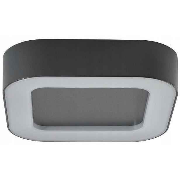 Stropní Svítidlo Venkovní Puebla Černý 12W Led 3000K IP54 20cm Stropní Svítidlo Dům