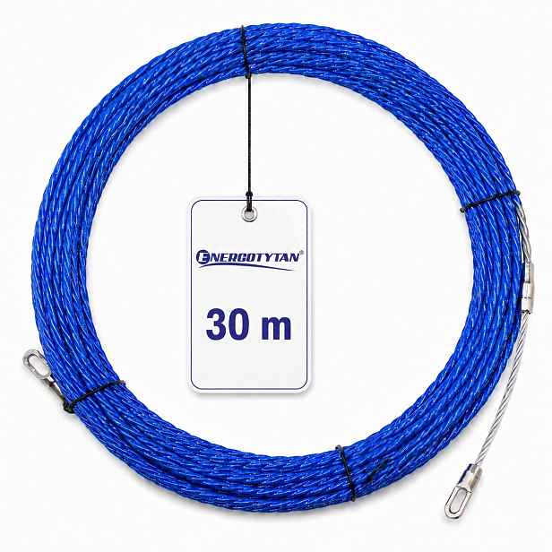 Linka Stalka Tyč na protahování kabelů z polyesteru 5 mm Hlava M5 30 m