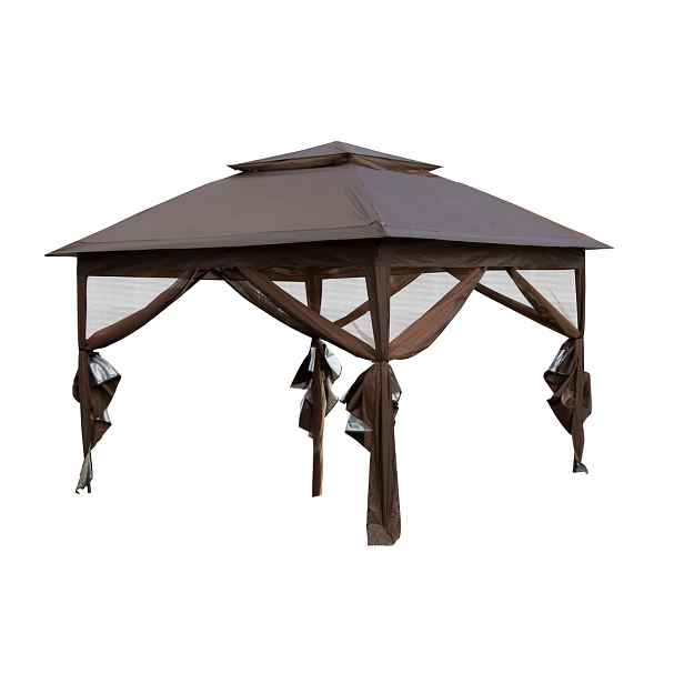 Marimex | Zahradní altán Marimex Vista 3x3 m - hnědý | 10970572