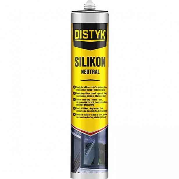 Den Braven Neutrální silikon DISTYK Line 280 ml bílá