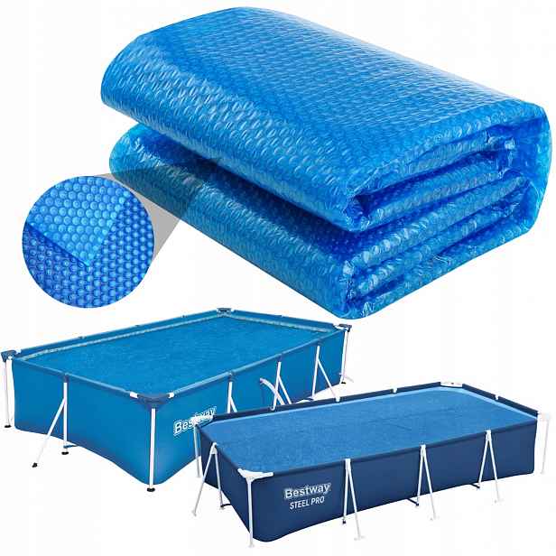 Krycí Plachta Solární fola Bestway Steel Pro 400 x 211 cm