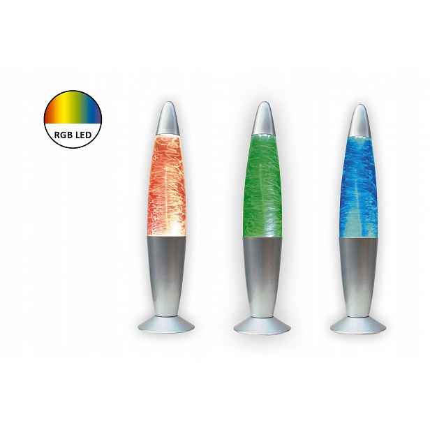 Lampa Lawa Lampa Lava Tornado Twister 33 cm Rgb Le
