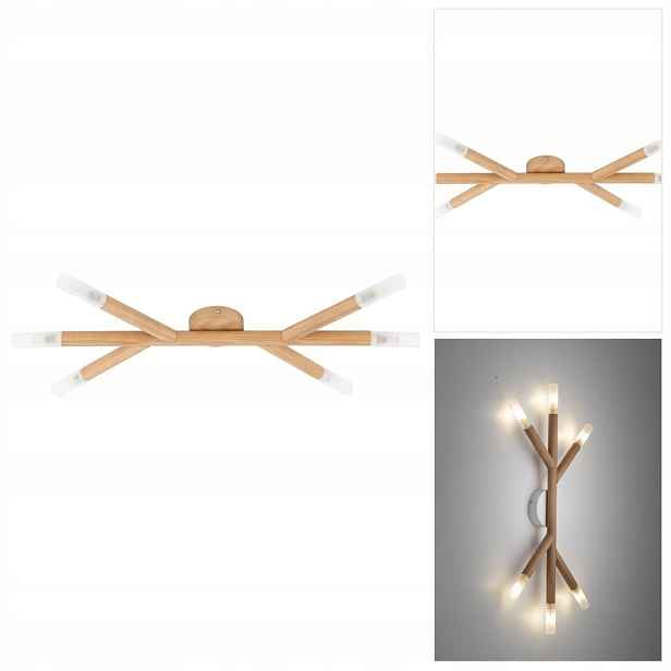 Stropní svítidlo bílá Noble s pohyblivými zdroji v moderní kuchyni Tk Lighting
